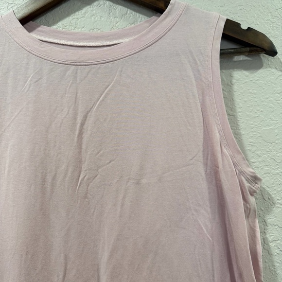 Lululemon Silk-Blend Relaxed-Fit Tank Top Flush Pink Size Medium - Picture 14 of 15